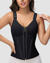 Faja de Doble Capa con Control de Abdomen Y Cintura Con Brasier